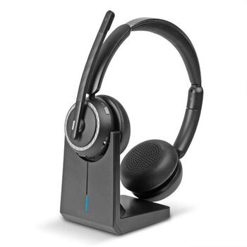 Lindy L118 беспроводная гарнитура 20450, Bluetooth 5.2, AI шумоподавление, 30ч аккумулятор, USB-C зарядка (20450)