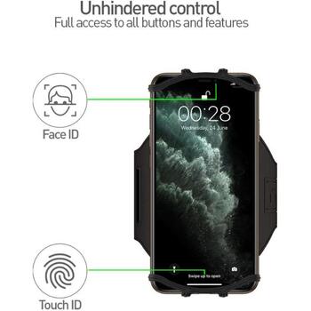 Tellur Держатель для телефона A100 TLL191031, 41см, черный, совместим с устройствами 4-6.5