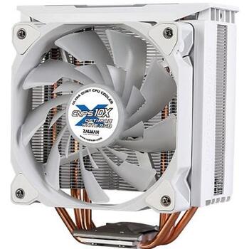 Zalman Dzesētājs CNPS10X OPTIMA II White RGB, 12 cm, 740 g, 1200 RPM, 61,52 cfm, 4 siltumcaurules, 180 W (CNPS10X OPTIMA II White RGB)