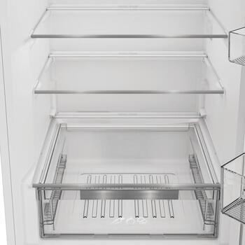Indesit Комбинированный холодильник INKS 1401 S4E, 202.5см, 266л, 120л, 38дБ, класс E, серебристый, отдельностоящий, Low Frost (INKS 1401 S4E)