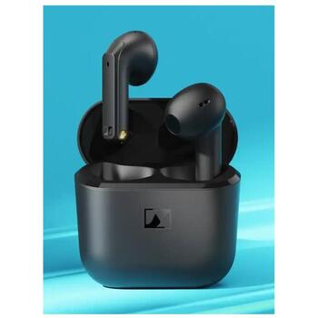 Sennheiser Наушники ACCENTUM Open 700430, Bluetooth 5.3, 25-15000Hz, 109dB, IPX4, 28ч, 4 микрофона, зарядный кейс (700430)