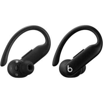 Beats bezvadu austiņas Powerbeats Pro 2 MX723ZM/A, Bluetooth, 10h, aktīvā trokšņu slāpēšana, ūdensizturīgas, melnas (MX723ZM/A)