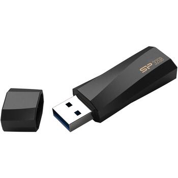 Silicon Power USB флеш-накопитель Blaze B07 SP032GBUF3B07V1K, 32 ГБ, USB Type-A, USB 3.2 Gen 1, 256-bit AES, черный (SP032GBUF3B07V1K)