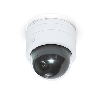 IP PoE наблюдательная камера 2K 4 MP 2688×1512 PoE 30 fps ультраширокий угол обзора 102.4° IR ночное видение до 20 м AI детекция событий RJ45 монтаж потолок/стена UVC-G5-Dome Ultra Белая Ubiquiti (UVC-G5-DOME-ULTRA)