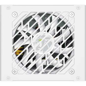 Gamemax barošanas bloks GS 850G WH, 850 W, SFX, balts, pilnībā modulārs, 80 PLUS Gold, 1 x 24 pin ATX, 1 x 8 pin CPU (GS 850G WH)