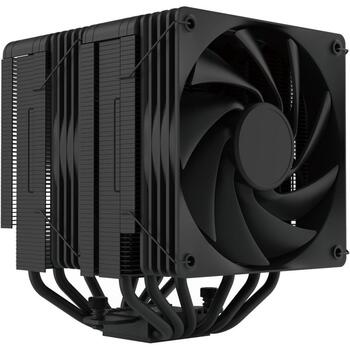 Zalman CPU dzesētājs CNPS15X BP BLACK, 285W, 6 siltuma caurules, 120x120x25mm ventilators, 600-2000 apgr./min, PWM, 4-kontaktu (CNPS15X BP BLACK)