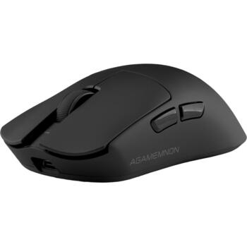 White Shark игровая мышь AGAMEMNON WGM-9012 AGAMEMNON-B, 30000 DPI, 8000 Hz, 56 г, 6 кнопок, 2.4 GHz, Bluetooth, USB, PTFE, OMRON (AGAMEMNON-B)