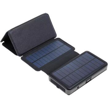 Sandberg Солнечная 6-панельная Powerbank 20000 420-73, 20000 мАч, Литий-полимер, IPX4, 7.5 Вт, 3 устройства (420-73)