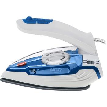 Camry Tvaika ceļojumu gludeklis CR 5040, 1600 W, 80 ml, 10 g/min, 50 g/min, zils/balts (CR 5040)