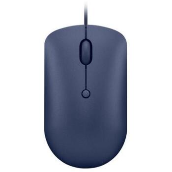 Lenovo optiskā pele 540 GY51D20878, 1.8m, 4 pogas, 2400 dpi, ritināšanas ritenis, ambidextriskais dizains (GY51D20878)