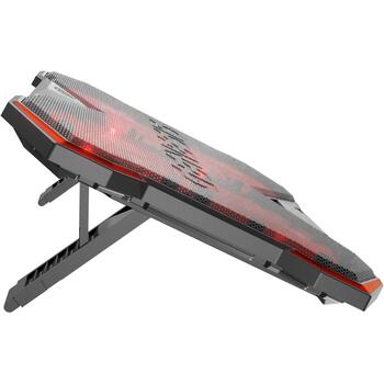 Genesis Dzesēšanas paliktnis klēpjdatoram Oxid 260 NHG-2075, 4 ventilatori, 130 mm, 850-1010 apgr/min, 60 cfm, USB centrmezgls (NHG-2075)
