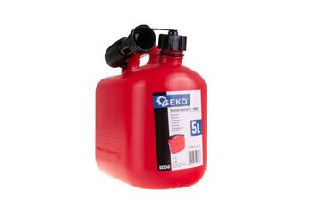 Plastmasas degvielas kanna 5L, elastīgs snīpis, G03240, GEKO (G03240)