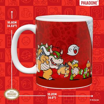 Paladone Super Mario кружка PP13704NN, 300ml, 376g, многоцветная, подходит для микроволновки, можно мыть в посудомоечной машине (PP13704NN)