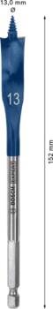 Spalvurbis ar centrējošo smaili, 13x152 mm, Urbjmašīnām/skrūvgriežiem, triecienurbjmašīnām/triecienskrūvgriežiem EXPERT SELF CUT SPEED LĀPSTVEIDA URBIS, 2608900313, BOSCH (2608900313)