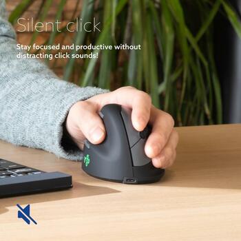 R-Go Tools R-GO HE Break мышь, RGOHEWLL, 2400 DPI, 5 кнопок, Bluetooth, аккумулятор, черный (RGOHEWLL)