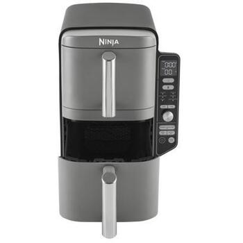 Ninja aerogrils SL400EU, 2470 W, 9.5 l, 40 - 240 °C, 2 atvilktnes, taimeris, termostats, nerūsējošais tērauds (SL400EU)