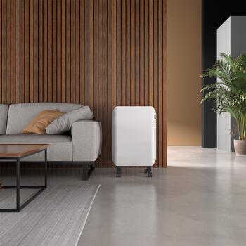 Viedais Wi-Fi eļļas radiators „Edge” ar pulti, 2000 W līdz ~20 m² Balts DUUX (DXOH20)
