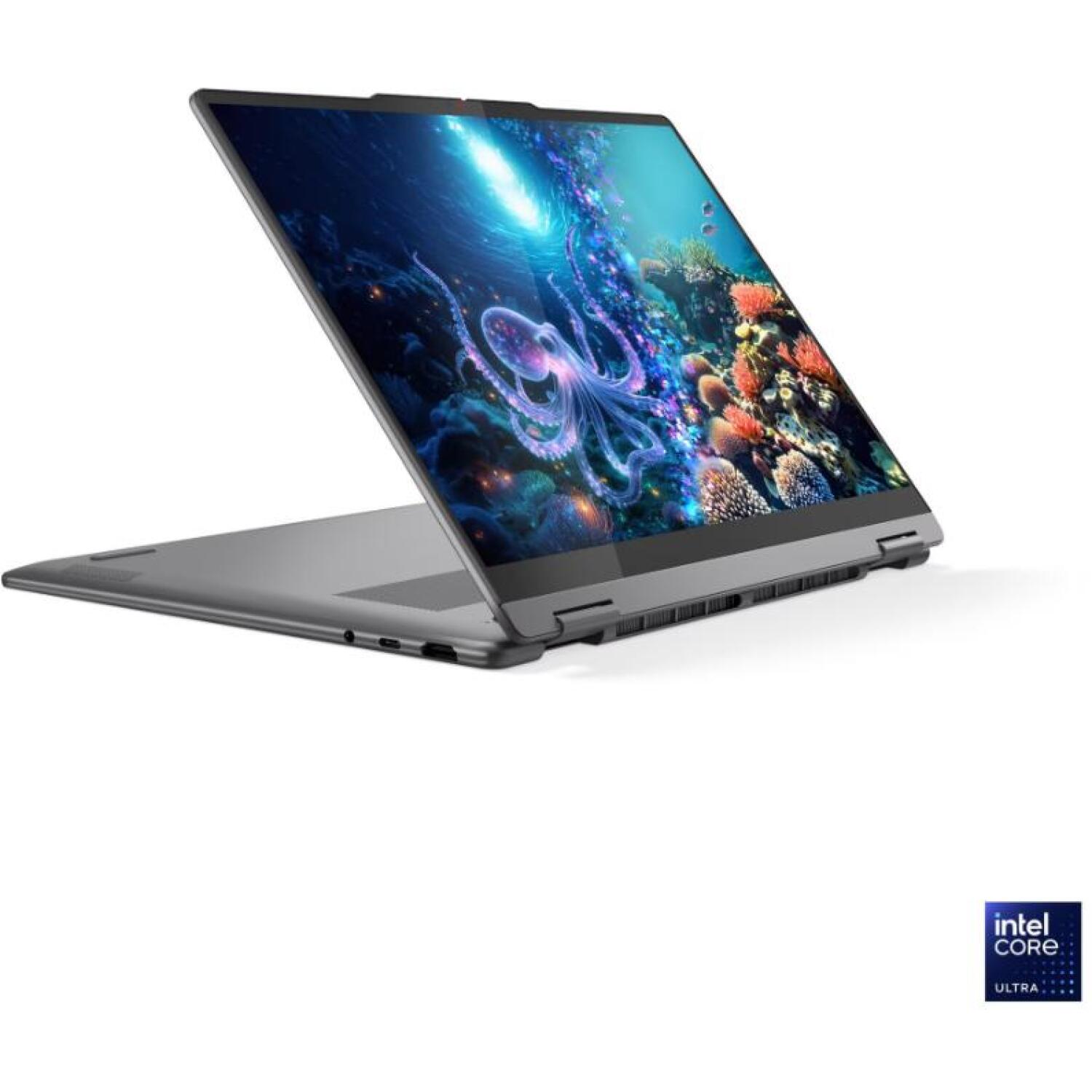 Lenovo Yoga 7 2-in-1 14ILL10 83JQ00FPNT/2Y, 14 дюймов, OLED, 1920x1200, 16ГБ, 512ГБ SSD, Intel Core Ultra 5 226V, Windows 11 Home (83JQ00FPNT/2Y)