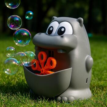 Koala Games G2495 Frog & Hippo Bubble Mashine (Random Color) (G2495)