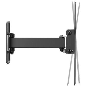 Sbox LCD-421, настенный кронштейн, LCD-421, 23''–43''/58–109cm, 30kg, 100x100–200x200, +90°/-90°, черный (LCD-421)
