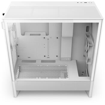 Nzxt Kaste H5 Flow CC-H52FW-01, 430mm, 225mm, 465mm, 1x120mm priekšējie ventilatori, 1x120mm aizmugurējie ventilatori (CC-H52FW-01)