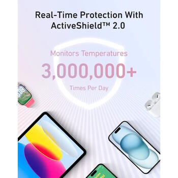 Высокой ёмкости внешний аккумулятор премиального качества 20000 mAh 20 W с USB-C PD и USB-A QC белый A1689H21 Anker (A1689H21)