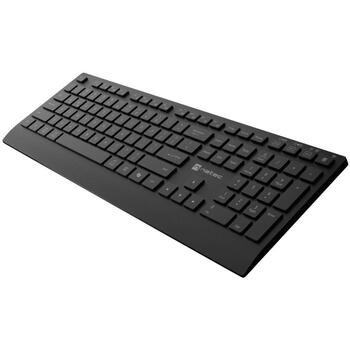 Natec Stingray 2 NZB-2315, беспроводной комплект клавиатуры и мыши, 109 клавиш, 13 кнопок, Bluetooth 5.0, 2.4 ГГц, 1200-4000 DPI (NZB-2315)