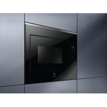 Electrolux KMFE264TEX iebūvējamā mikroviļņu krāsns, 900W, 5 līmeņi, 325mm, TouchOpen, LED, 220-240V (KMFE264TEX)