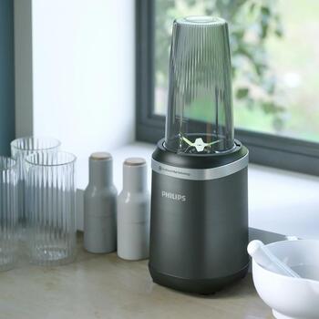 Philips Настольный блендер HR2767/00, Мощность 1000 Вт, Объем 0.7 Л, Максимальная скорость 21000 об/мин, Нержавеющая сталь лезвие (HR2767/00)