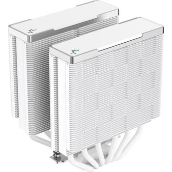 Deepcool CPU Dzesētājs AK620 R-AK620-WHNNMT-G-1, 68.99 cfm, 2 ventilatori, 6 siltuma caurules, 28 dBA (R-AK620-WHNNMT-G-1)