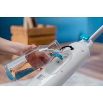 Zelmer Паровой очиститель ZST1300 82105044P, 400ml, 5m, легкий, эргономичный, стабильный дизайн, 2 микрофибровые тряпки (82105044P)