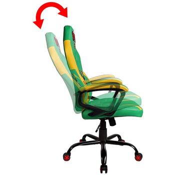 Subsonic Игровое кресло SA5573-BS1, 125–165см, 110кг, 3 класс, синтетическая кожа, металл, 5 колес, функция качания (SA5573-BS1)