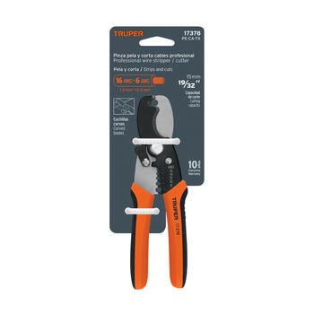 Lieljaudas elektriķu knaibles 178mm 17378 PE-CA-7X Truper (PE-CA-7X)