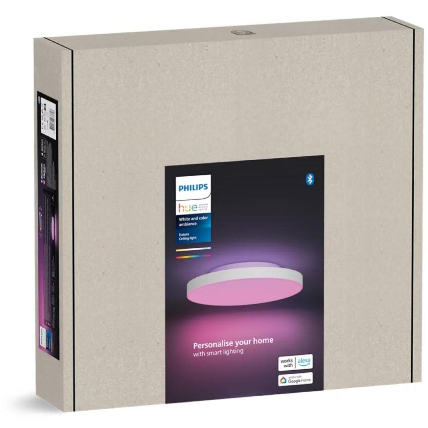 Philips Hue Datura потолочный светильник, 8720169277618, 48 Вт, 3300 лм, современный, диммируемый, LED (8720169277618)