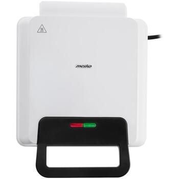 Adler Vafļu cepeškrāsns MS 3091, 1800 W, 2 vafļu, taisnstūra, balta, drošības slēdzis, neslīdošas kājas (MS 3091)