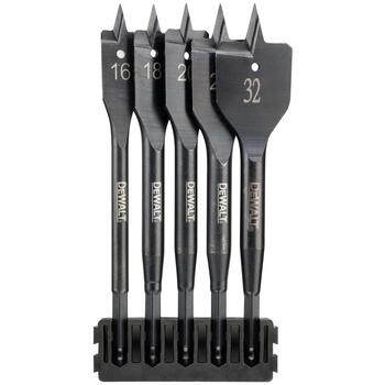 Dewalt ударная дрель отверточные бит набор DT70834-QZ, 5 шт., 16mm, 18mm, 20mm, 25mm, 32mm, упаковка на карточке, перерабатываемая (DT70834-QZ)