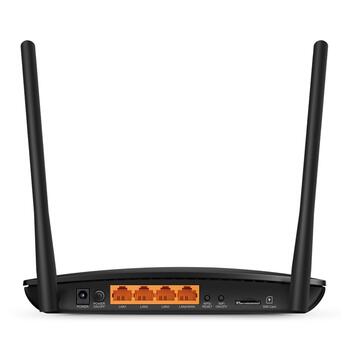 AC750 Беспроводной двухдиапазонный 4G LTE маршрутизатор, TP-Link, Archer MR200, 300 Мбит/с, 433 Мбит/с, 3 LAN порта (ARCHERMR200)