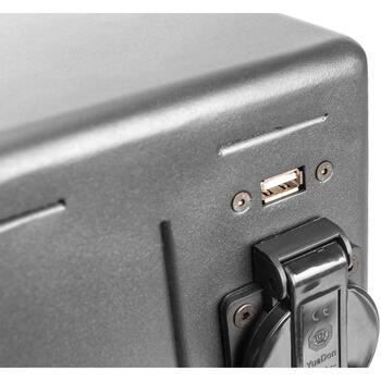 Digitus Тележка для зарядки DN-45003, до 16 ноутбуков/планшетов до 14'', 4 колеса, 16 USB портов, черный (DN-45003)