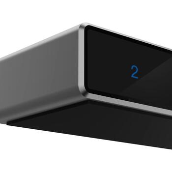 Hama HDMI переключатель 00205324, 2x2 HDMI, 7680×4320, 120Hz, ручное переключение, резиновая основа (00205324)