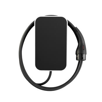 Стационарное настенное зарядное устройство VOOL EV, 22 кВт, с поддержкой 4G, Wi-Fi и Ethernet, кабель 6.5 м, матовый чёрный (V22TMABGP)