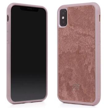 Woodcessories EcoCase iPhone XR STO055, 15.5 cm, 1.5 mm, 1 mm, 35 g, Sarkans, Silikons, Akmens, Aploksne, Apple, Monotons (STO055)