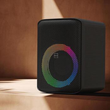 Tellur Bluetooth колонка Buzz TLL161251, 80W, 40Hz-20kHz, 6ч воспроизведения, 4000mAh аккумулятор, RGB подсветка (TLL161251)