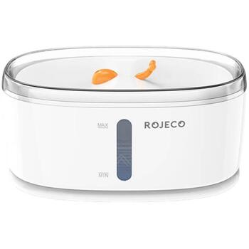 Rojeco RYSJ-13 фонтан для питомцев, 2,5л, 30дБ, 4-слойный фильтр, 2 миски, беспроводной (RYSJ-13)