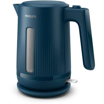 Philips Чайник HD9411/70, 1.7 L, 2200 W, Синий, Пластиковый корпус, Без проводов, Защита от перегрева (HD9411/70)