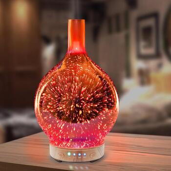 Rio Gaisa mitrinātājs DHSP-EU/1,3, 120ml, 9W, 4h, 7 LED krāsu, 1-4h taimers, automātiskā izslēgšanās (DHSP-EU/1,3)