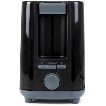 Jata Tosteris JETT1579, 900 W, melna, elektroniskā vadība, termoizolēts korpuss, atkausēšanas funkcija, izņemama drupaču paplāte (JETT1579)