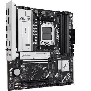 Asus pamatplate PRIME B850M-F WIFI, AM5, mATX, DDR5, 4x DDR5 5600MT/s, 3x M.2, 2x SATA 3, Wi-Fi 6, Bluetooth, 1G LAN (PRIME B850M-F WIFI)