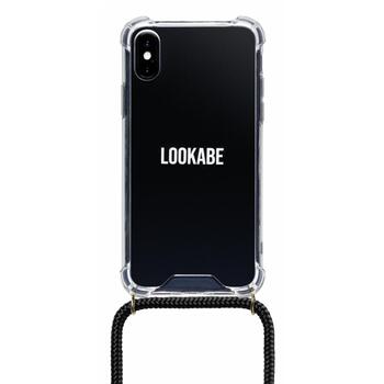 Lookabe Ожерелье iPhone X/Xs LOO003, 5.8'', черный, водонепроницаемый, грязеотталкивающий, регулируемый 1.5m (LOO003)