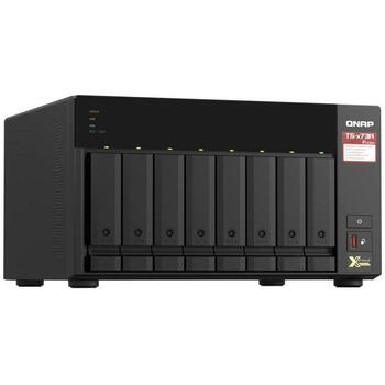 Qnap glabāšanas tornis TS-873A-8G, AMD Ryzen V1500B 2.2 GHz, 8 GB atmiņa, 8 x 3.5 collu SATA, 2 x 2.5GbE RJ45, 1 x USB-C (TS-873A-8G)