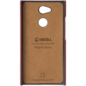 Krusell Telefona vāciņš 61246, 14cm, dabīgā āda, sarkana, aizsardzība pret skrāpējumiem, putekļu drošs (61246)
